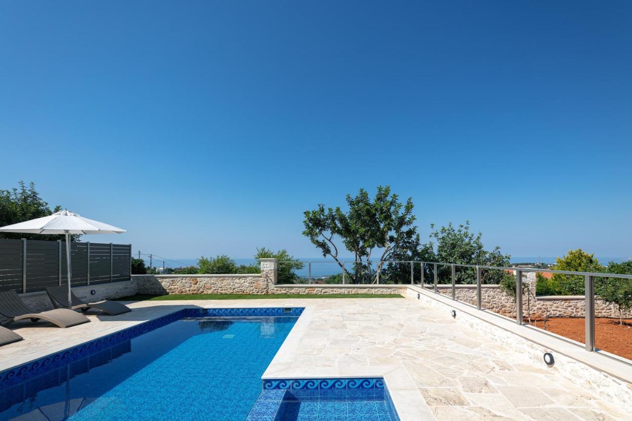 Galini House Apartment Tria Monastiria Bagian luar foto